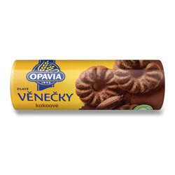 Opavia Zlaté věnečky - kakaové, 150 g
