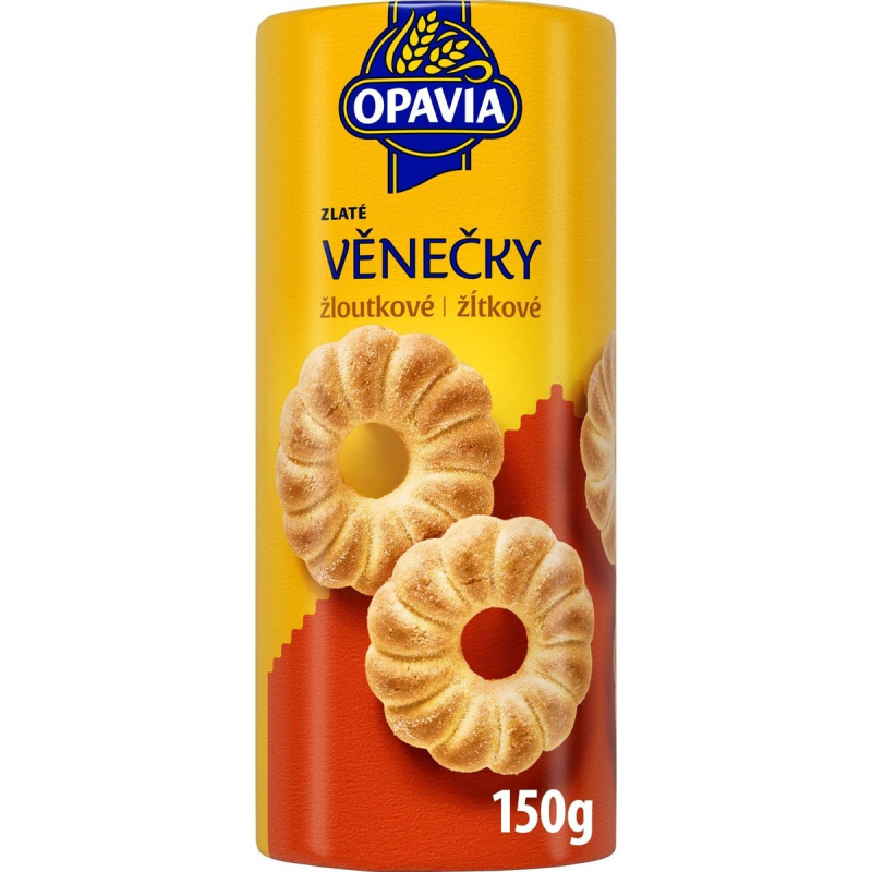 Opavia Zlaté věnečky - žloutkové, 150 g