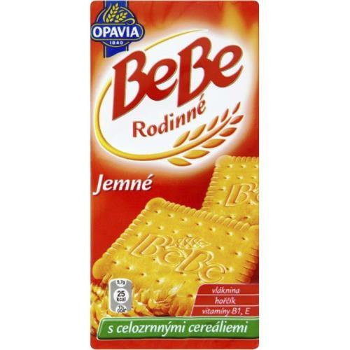 Opavia BeBe - celozrnné sušenky - Rodinné Jemné, 130 g