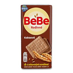 Opavia BeBe Rodinné Kakaové - celozrnné sušenky - 130 g