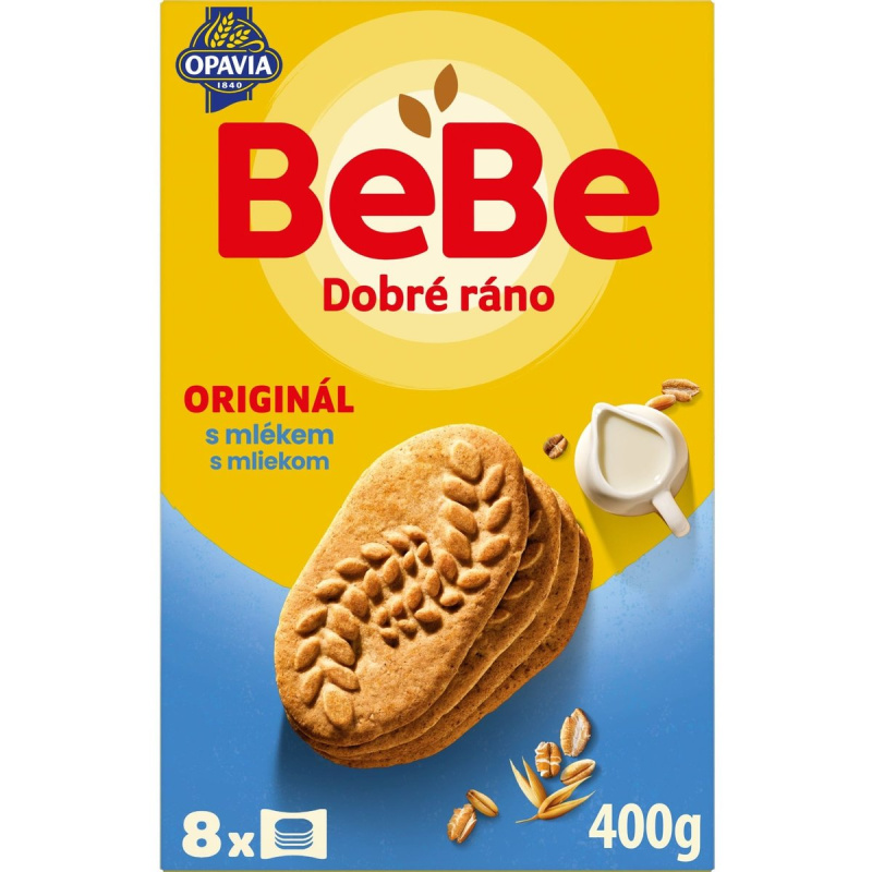 Opavia sušenky BeBe Dobré Ráno s mlékem