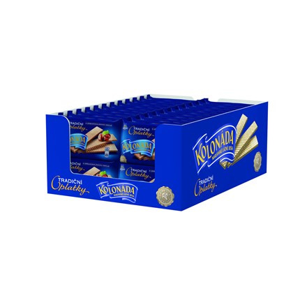 OPAVIA Kolonáda lázeňské oplatky s lískooříškovo-čokoládovou náplní 22 x 140 g