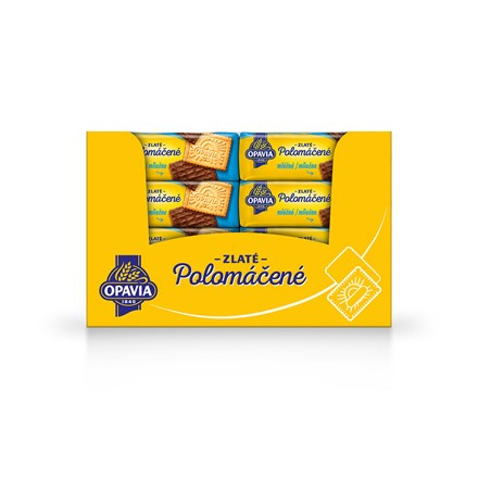 Opavia sušenky Zlaté Polomáčené mléčné