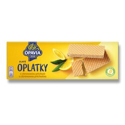 Opavia Zlaté Oplatky - citronové, 146 g