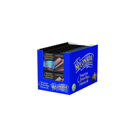 Opavia Kolonáda oplatky s tabulkou hořké čokolády Premium