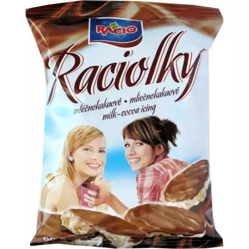 RACIO Raciolky mléčnokakaové 60 g