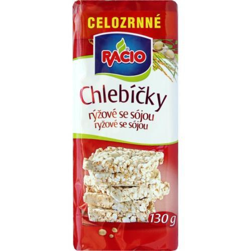 RACIO chlebíčky rýžové se sójou 130 g