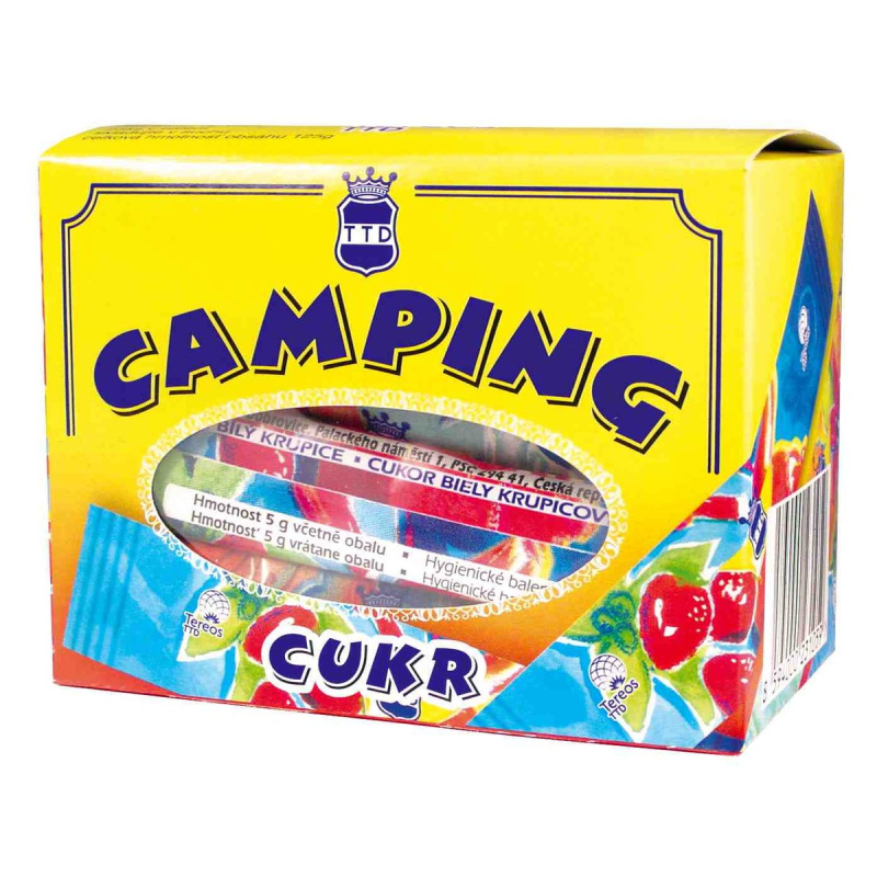 Cukr bílý sáčky camping