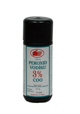 PEROXID VODÍKU COO 3% Kožní roztok 100ML