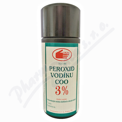 PEROXID VODÍKU COO 3% Kožní roztok 100ML