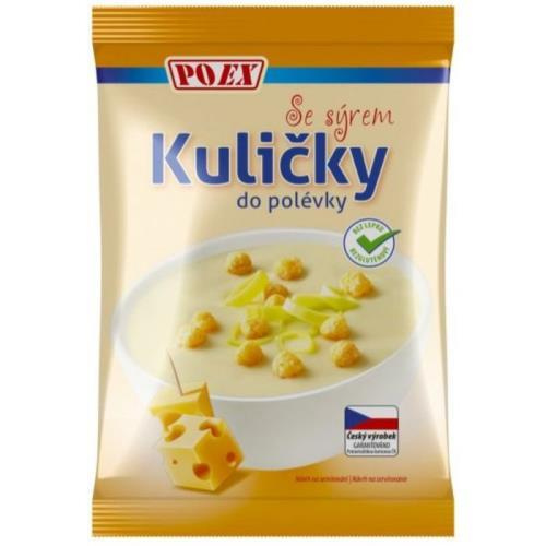Poex kuličky do polévky se sýrem 50g