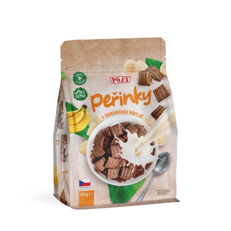 POEX Peřinky s banánovou náplní 275 g