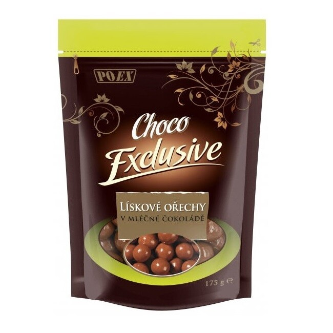 Lísková jádra v mléčné čokoládě - 175 g