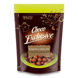 Lísková jádra v mléčné čokoládě - 175 g