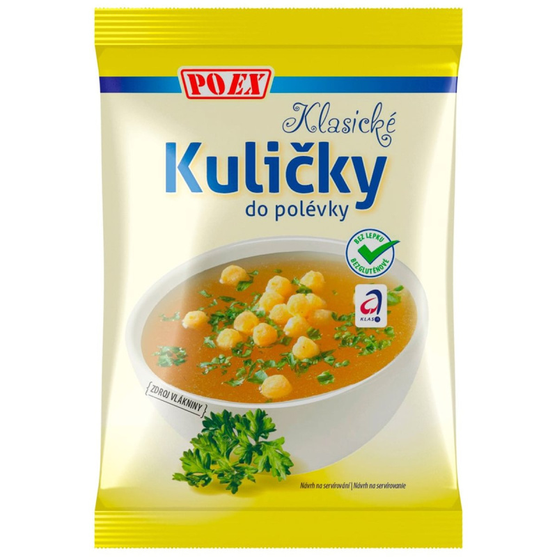 Poex Klasické kuličky do polévky