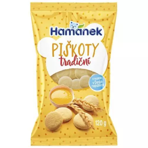 HAMÁNEK Tradiční piškoty 120 g