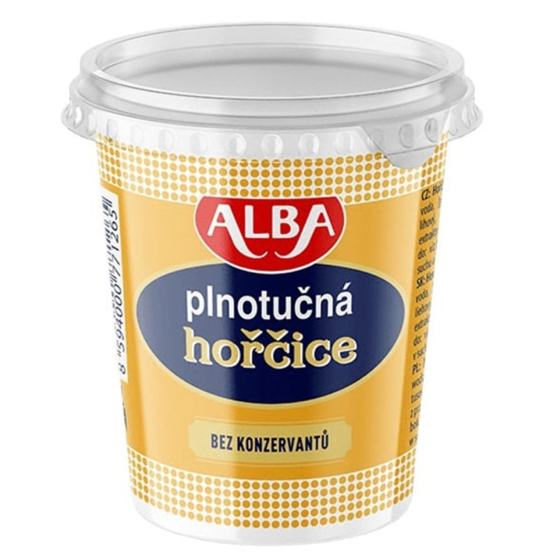 Alba Plnotučná hořčice