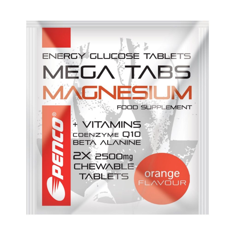 PENCO Mega Tabs Magnesium, 2x 2,5 g tablet pomeranč
