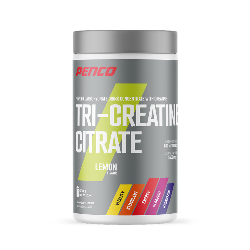 Penco Tricreatine Citrát 500 g citron