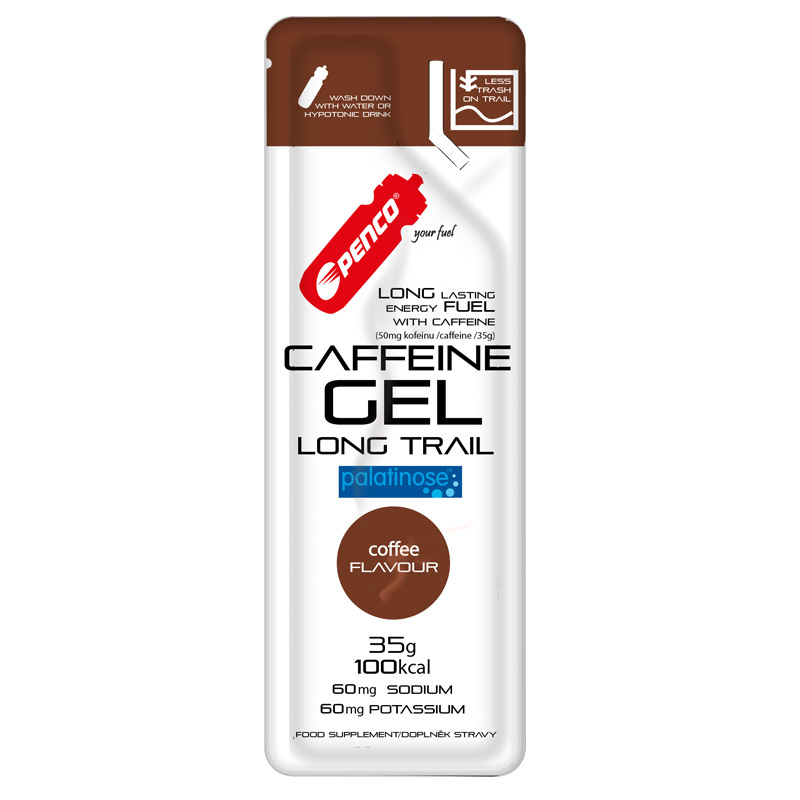 PENCO Caffeine Gel Long Trail, sáček, 35 g káva
