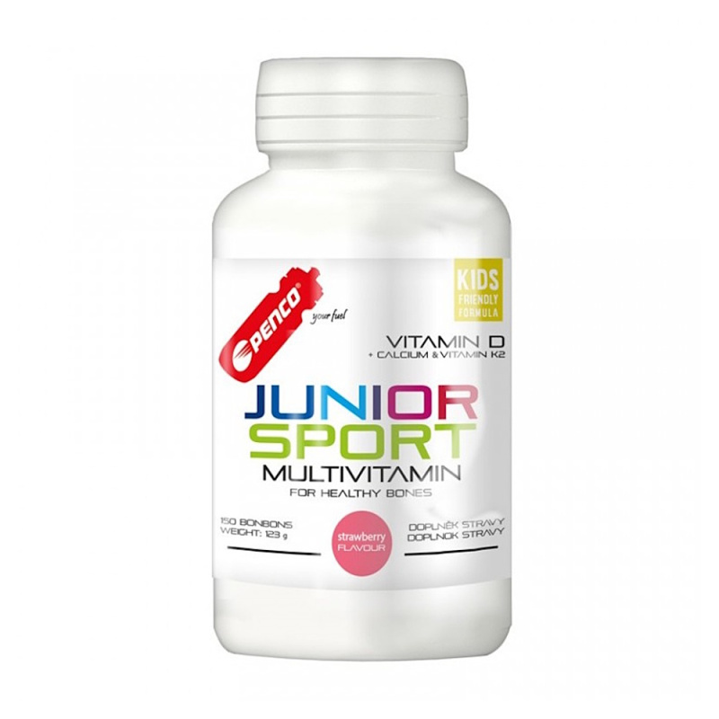 Penco Junior sport multivitamin jahoda 150 bonbonů