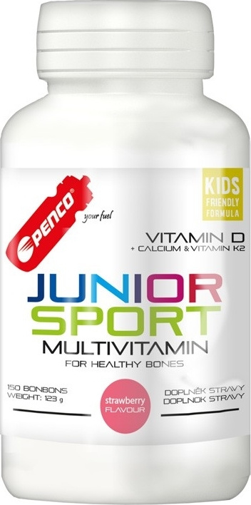 Penco Junior sport multivitamin jahoda 150 bonbonů