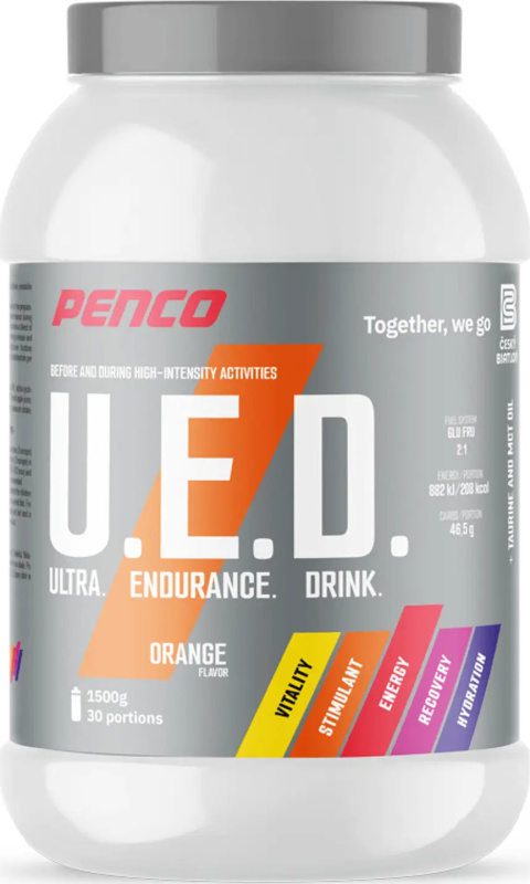 PENCO Ultra Endurance Drink, dóza, 1500 g pomeranč