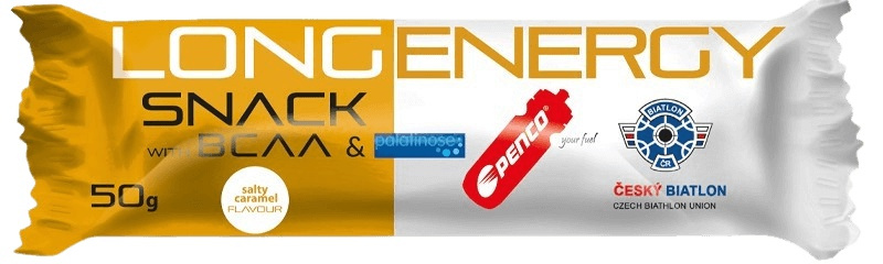 Penco LONG ENERGY SNACK 50 g - slaný karamel