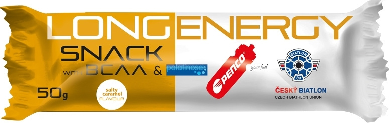 Penco LONG ENERGY SNACK 50 g - slaný karamel