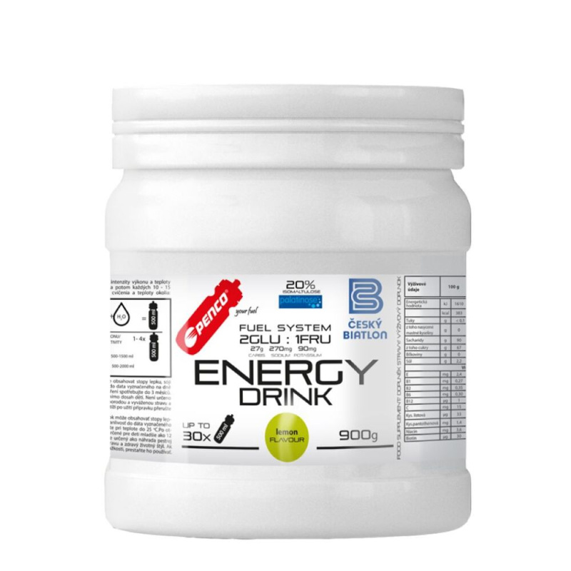 PENCO Energy Drink, dóza, 900 g citron