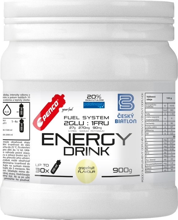 PENCO Energy Drink, dóza, 900 g grep