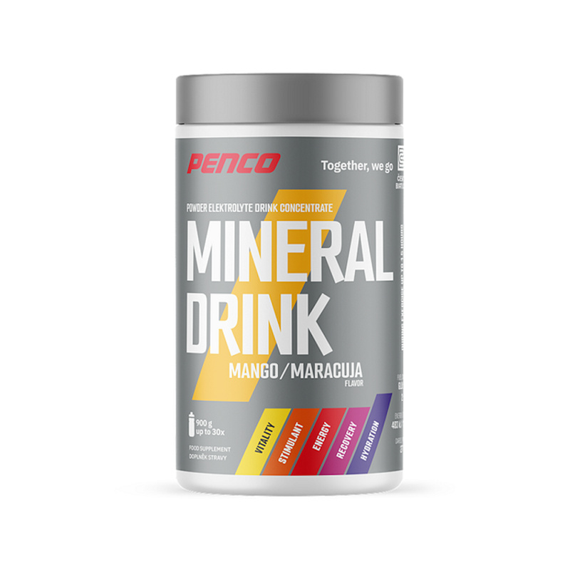 PENCO Mineral Drink, dóza, 900 g mango + maracuja