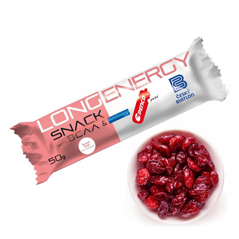 PENCO Long Energy Snack, tyčinka, 50 g lesní plody