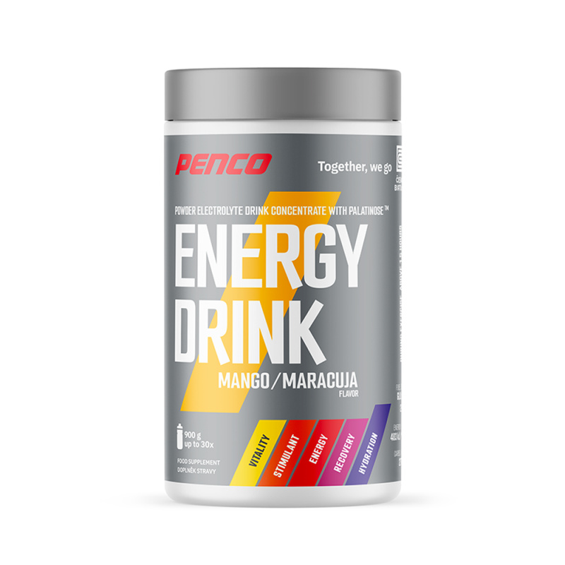 Penco Iontový Nápoj Energy Drink 900 g - mango a marakuja