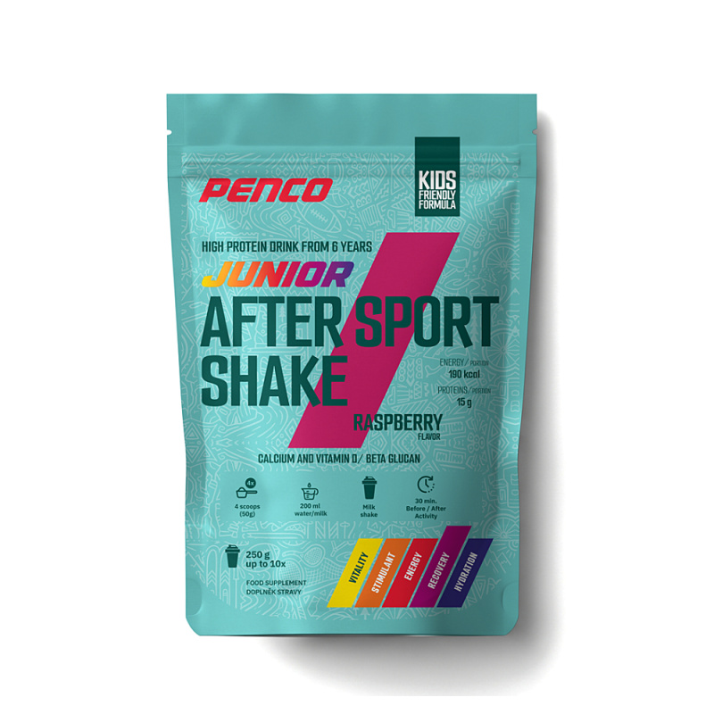Penco Junior After Sport Shake 250 g - malina