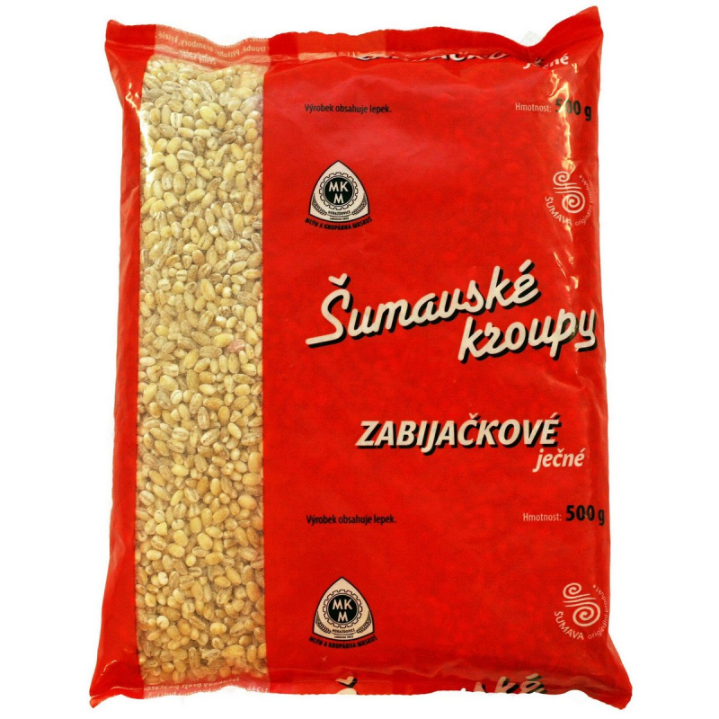 Mlýn a krupárna Mrskoš Šumavské ječné kroupy zabijačkové
