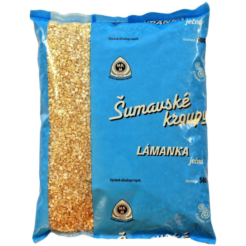 Mlýn a krupárna Mrskoš Šumavské ječné kroupy lámanka