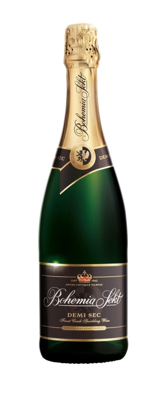 Šumivé víno - Bohemia Sekt Demi Sec, 0,75 l
