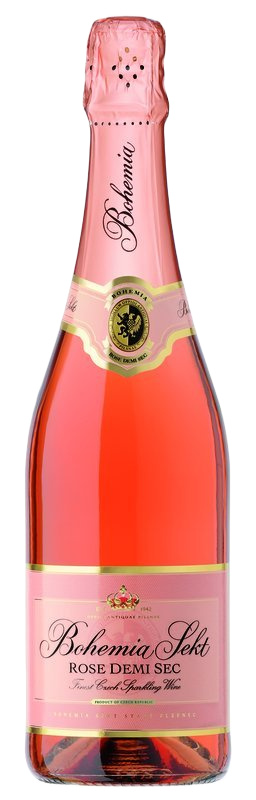 Bohemia Sekt demi sec Rosé 11,5 % 0,75 l