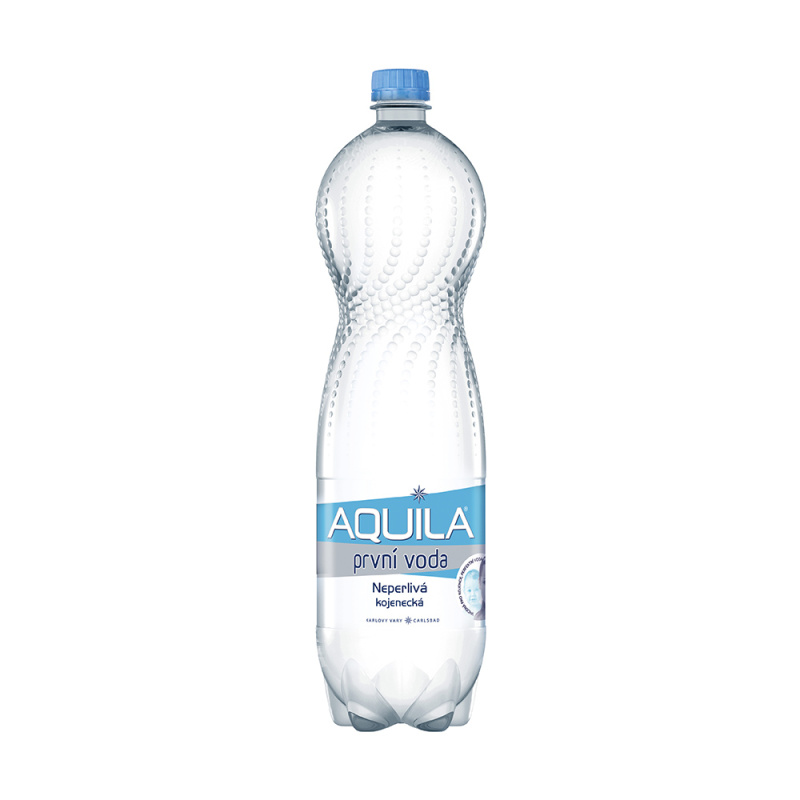 Stolní voda Aquila Aqualinea - neperlivá, 6 x 1,5 l
