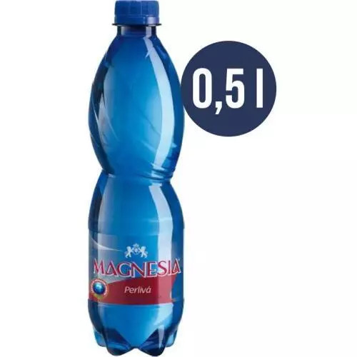Minerální voda Magnesia - perlivá, 12 x 0,5 l