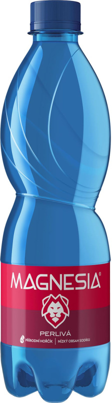 Minerální voda Magnesia - perlivá, 12 x 0,5 l