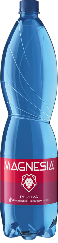 Minerální voda Magnesia - perlivá, 6 x 1,5 l