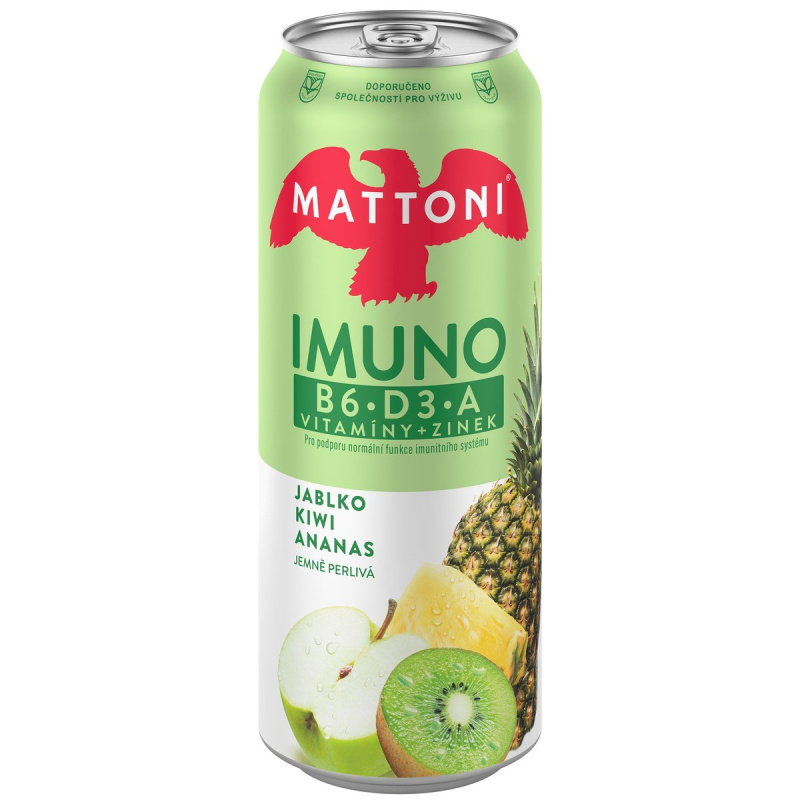 Mattoni Imuno jablko, kiwi a ananas plech
