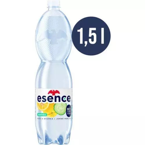 Mattoni Esence yuzu a okurka bez cukru 1,5 l