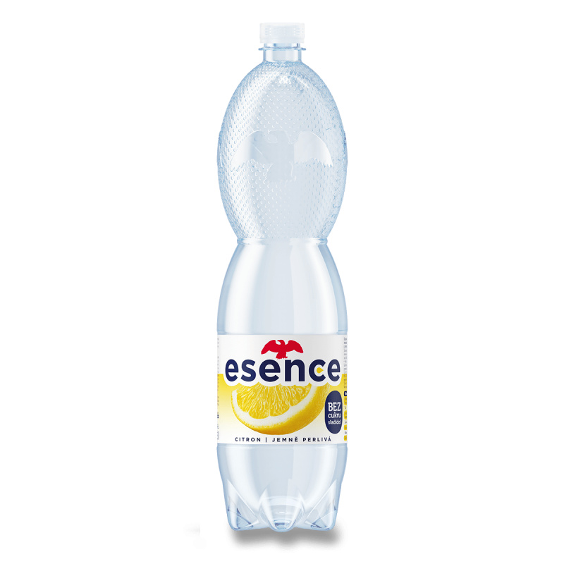 Mattoni Esence - perlivá minerální voda - citron, 6 x 1,5 l