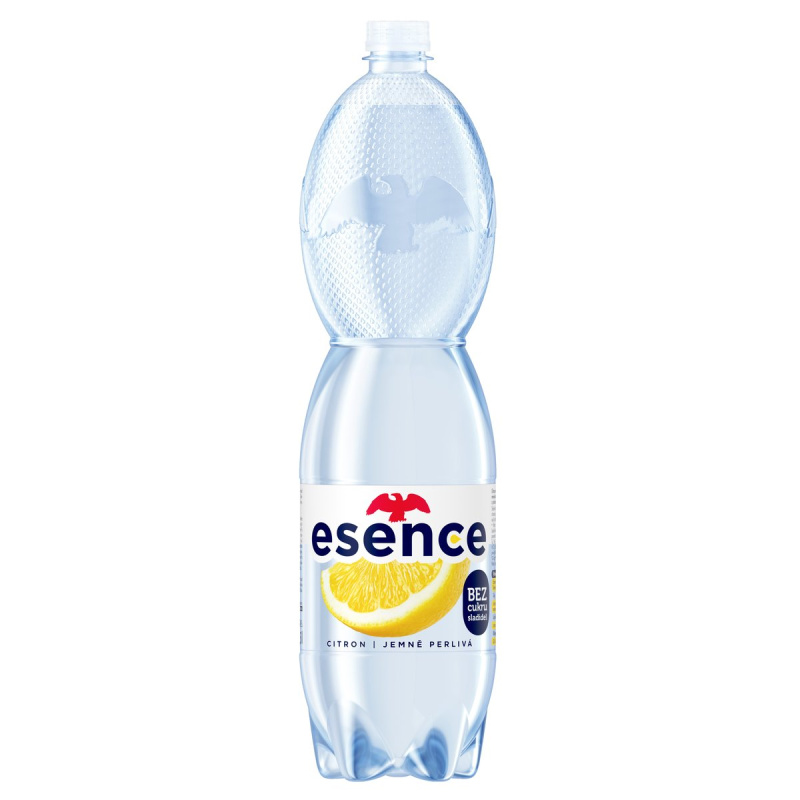 Mattoni Esence - perlivá minerální voda - citron, 6 x 1,5 l
