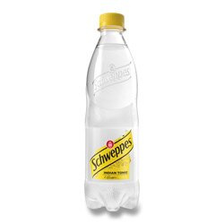 Schweppes Tonic - tonicový nápoj - Tonic, PET 0,5 l