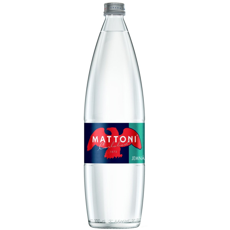 Mattoni Minerální voda jemně perlivá sklo
