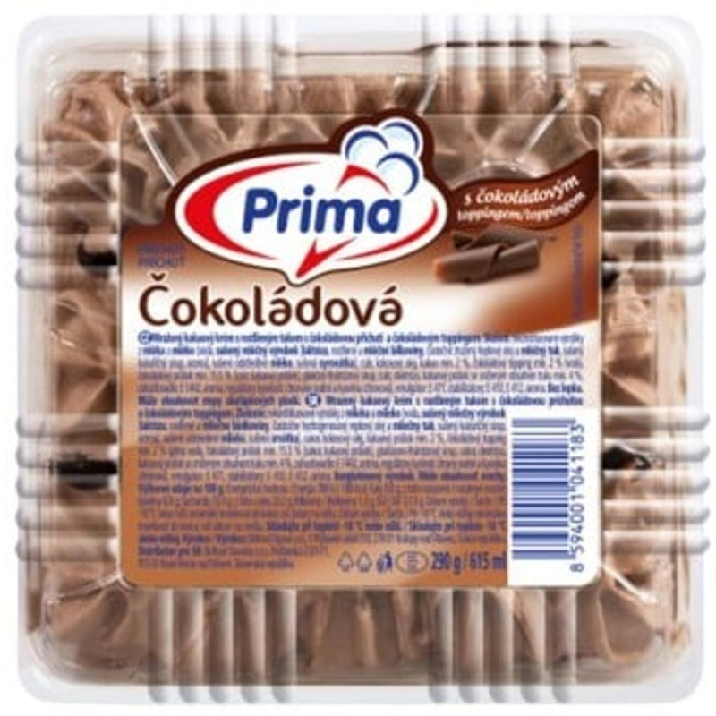 Prima Čokoládový zmrzlinový dort
